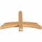 Ekena Millwork Bellingham Timber Gable Bracket, Western Red Cedar, 36"W x 21"H x 3 1/2"D x 3 1/2"F, 14/12 Pitch GBW036X21X0404BEL00SWR - alternate 2
